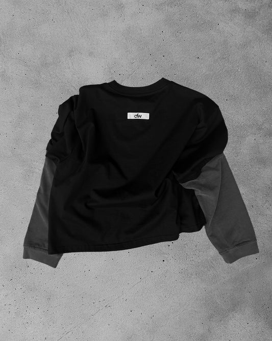 Noir Double Sleeve Tee