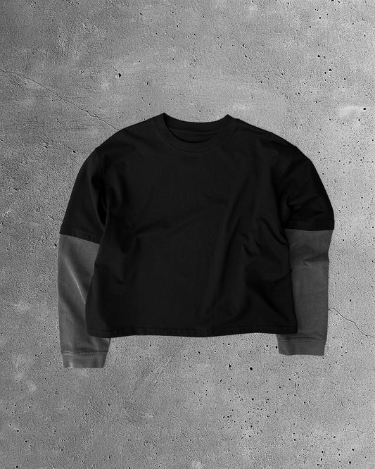 Noir Double Sleeve Tee