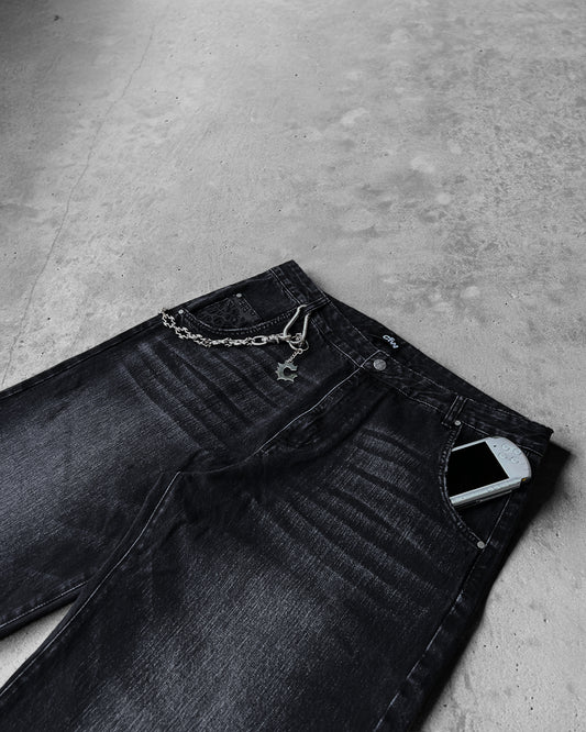 Fractured Selvedge Denim