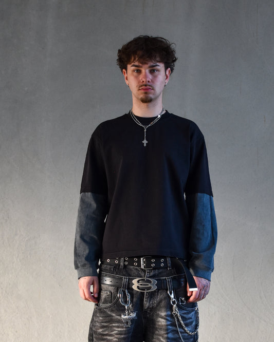 Noir Double Sleeve Tee