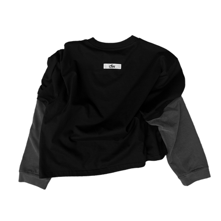 Noir Double Sleeve Tee