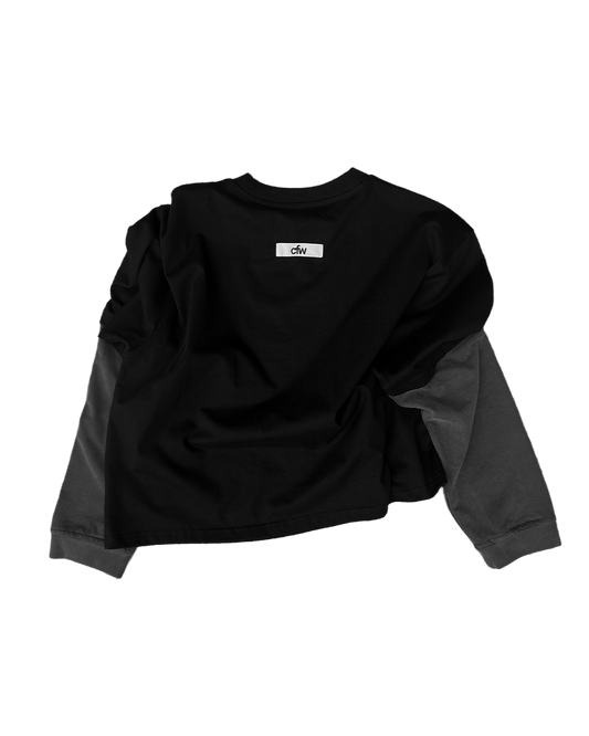 Noir Double Sleeve Tee